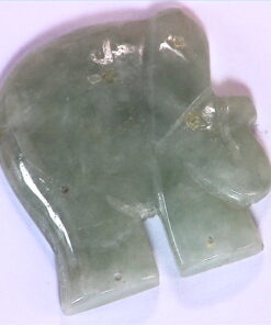Alternative view of Jade National Genuine Carved Elephant GRG, 696