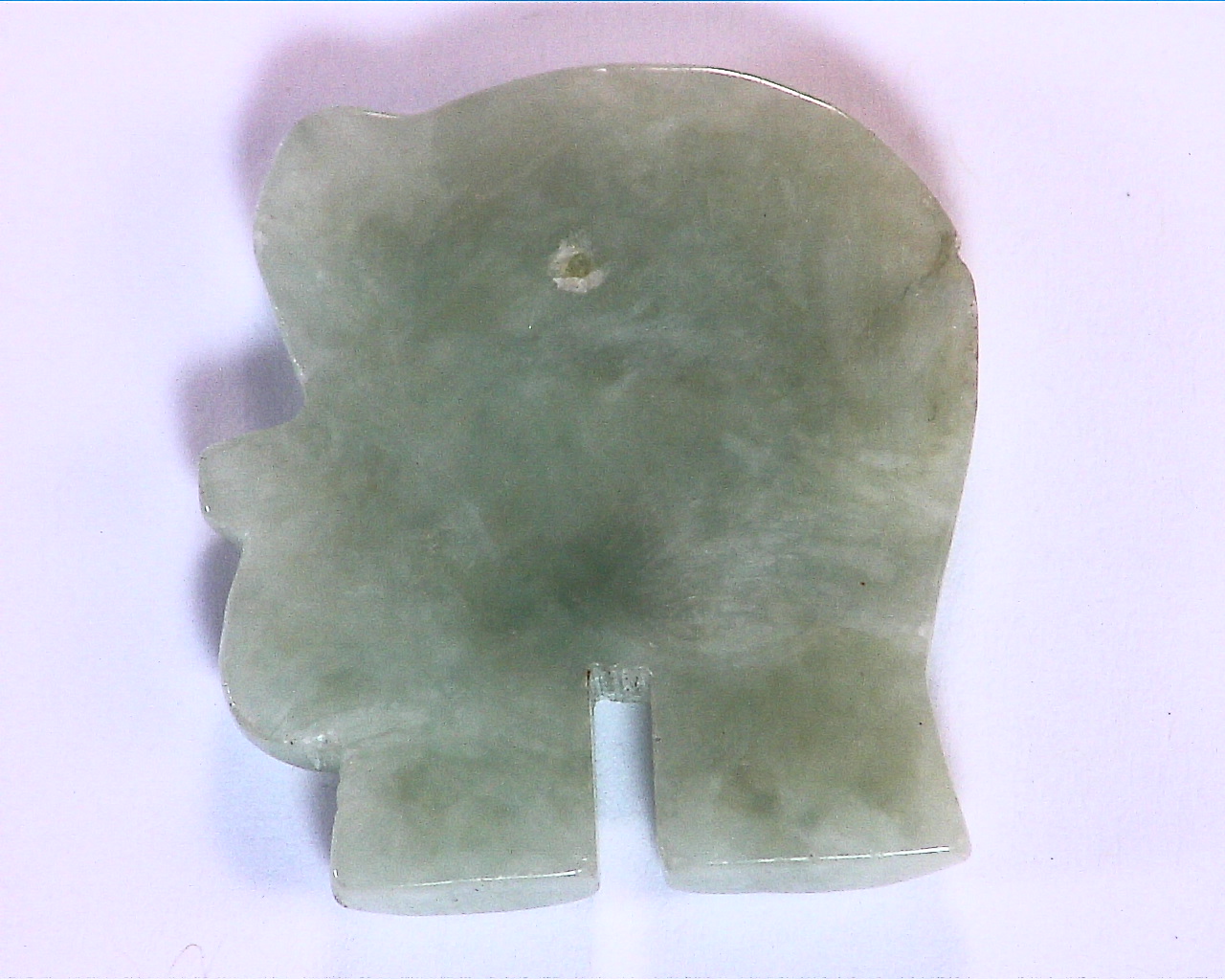 Jade National Genuine Carved Elephant GRG, 696 - Image 4