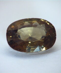 Alternative view of Zircon (brown) Natural Genuine Gemstone 8.41 KT GSG,145