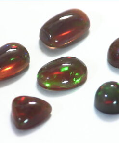 Alternative view of Opal (Black Opal) Natural Genuine Cabochon Gemstone GSG,162