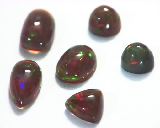 Opal (Black Opal) Natural Genuine Cabochon Gemstone GSG,162 - Image 3