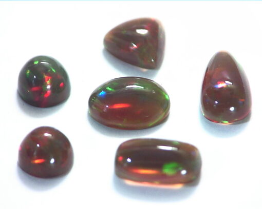 Opal (Black Opal) Natural Genuine Cabochon Gemstone GSG,162 - Image 5