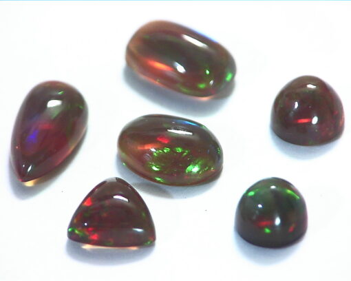 Opal (Black Opal) Natural Genuine Cabochon Gemstone GSG,162 - Image 7