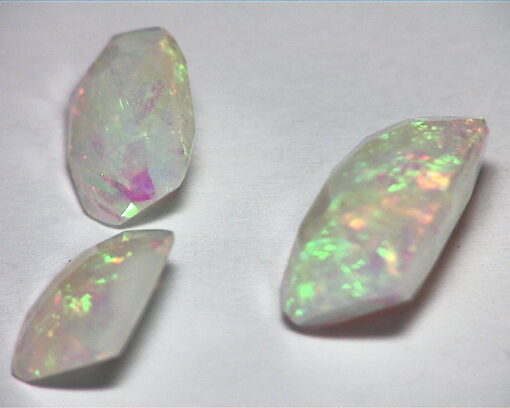 Opal (Ethiopian ) Natural Genuine Faceted Gemstone's GSG,182 - Image 5
