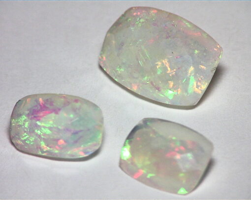 Opal (Ethiopian ) Natural Genuine Faceted Gemstone's GSG,182 - Image 7