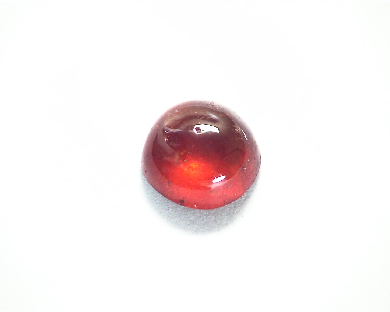 Hessonite Garnet Natural Genuine Cabochon Gemstone,GRG,298 - Image 5