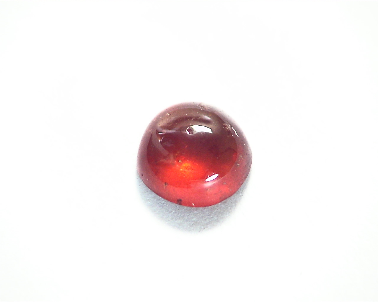 Hessonite Garnet Natural Genuine Cabochon Gemstone,GRG,298 - Image 6