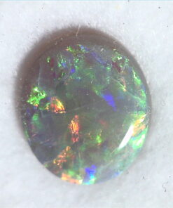 Alternative view of Opal (Australian) 5.61 KT Natural Genuine Oval Shape Cabochon Gemstone GSG,45