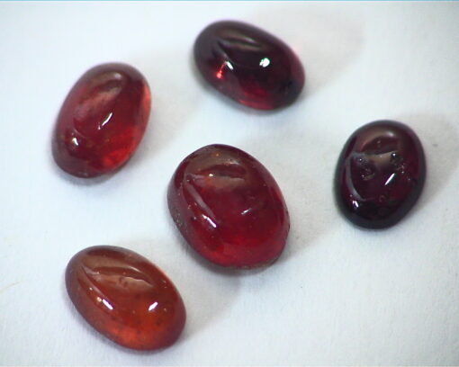 Hessonite Garnet Natural Genuine Cabochon Gemstones,GRG,467