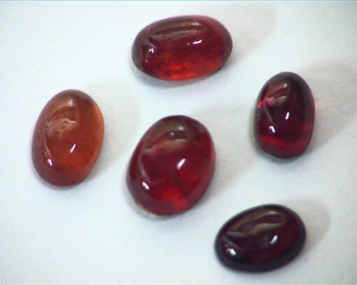 Hessonite Garnet Natural Genuine Cabochon Gemstones,GRG,467 - Image 3