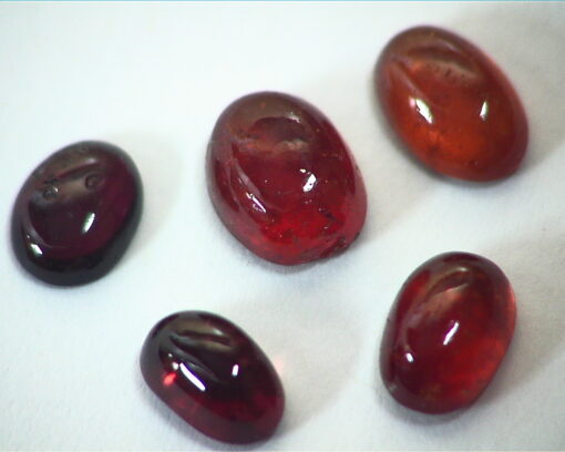 Hessonite Garnet Natural Genuine Cabochon Gemstones,GRG,467 - Image 6