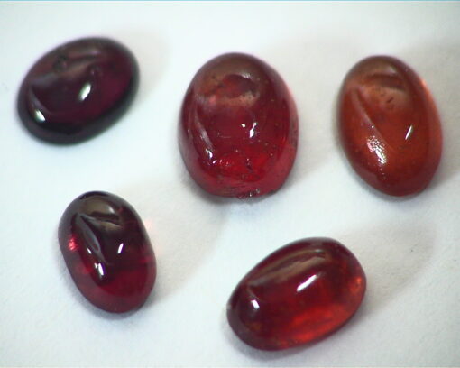 Hessonite Garnet Natural Genuine Cabochon Gemstones,GRG,467 - Image 7