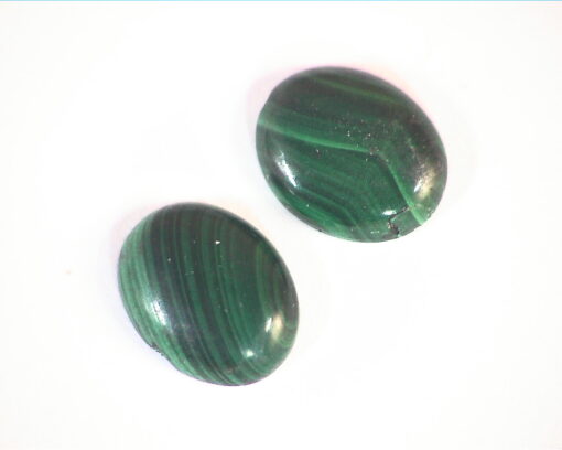 Malachite Natural Genuine Gemstone Matched Pair GSG,475