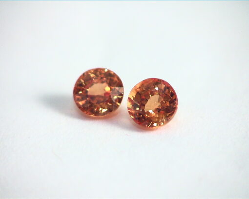 Mandarin Garnet Matched Pair Natural Genuine Gemstone,GRG,485