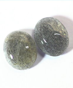 Alternative view of Labradorite Natural Genuine Gemstone Matched Pair GSG 487