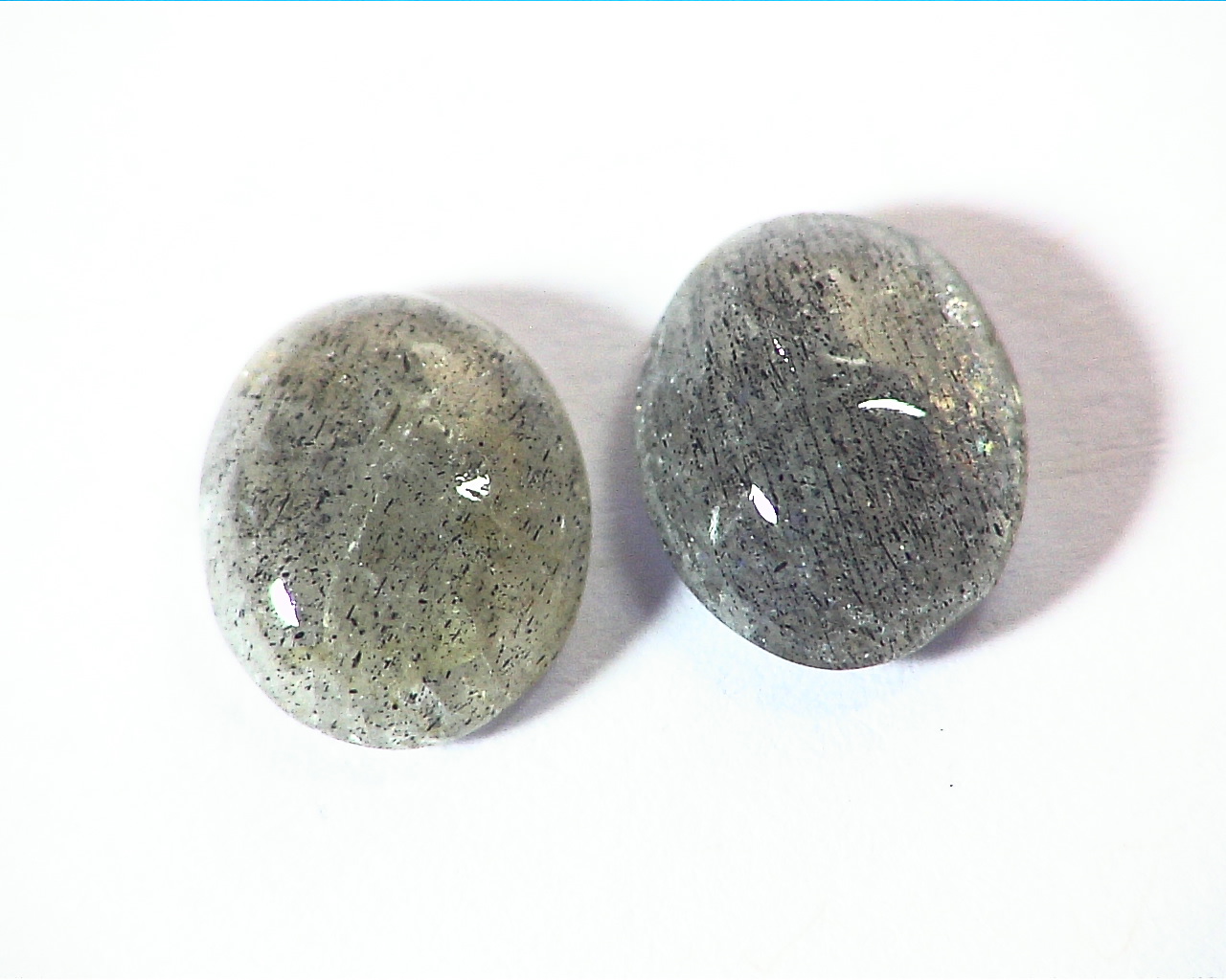 Labradorite Natural Genuine Gemstone Matched Pair GSG 487 - Image 4