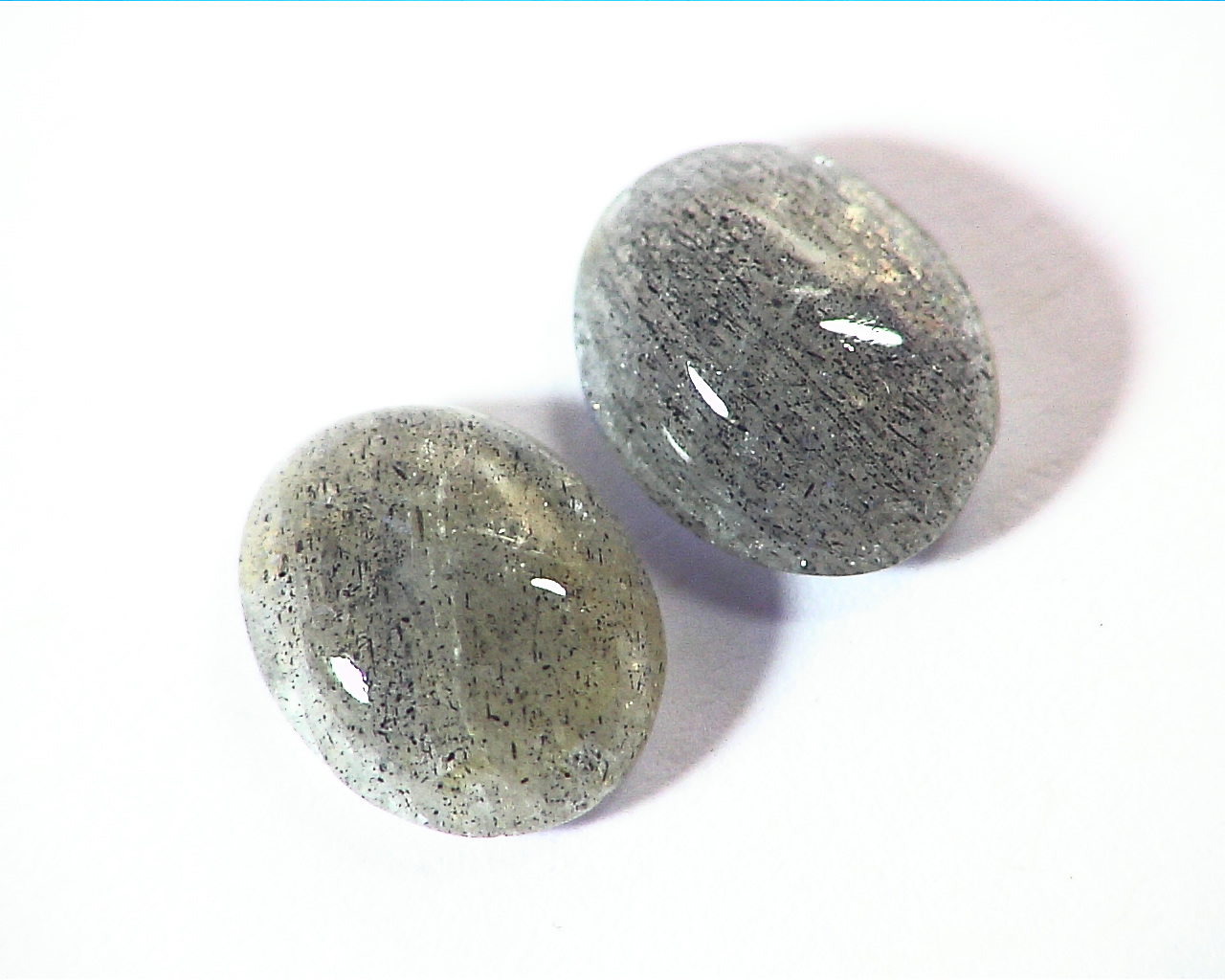 Labradorite Natural Genuine Gemstone Matched Pair GSG 487 - Image 6