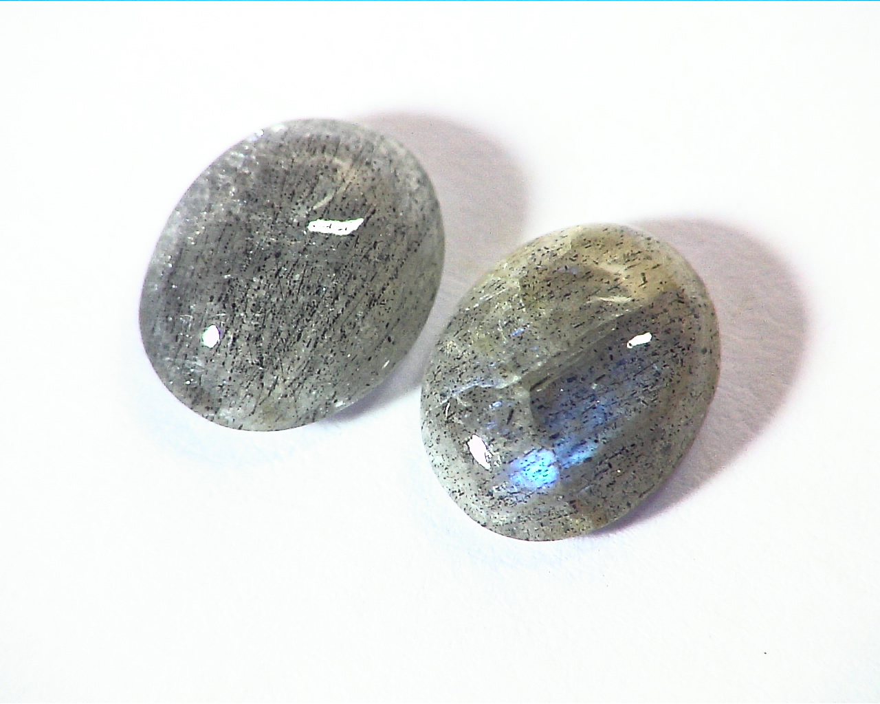 Labradorite Natural Genuine Gemstone Matched Pair GSG 487 - Image 8