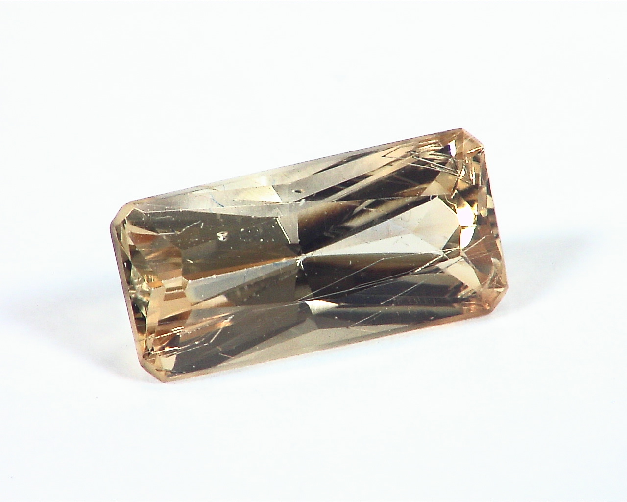 Imperial Topaz Natural Genuine Faceted Gemstone GRG,614 - Image 3