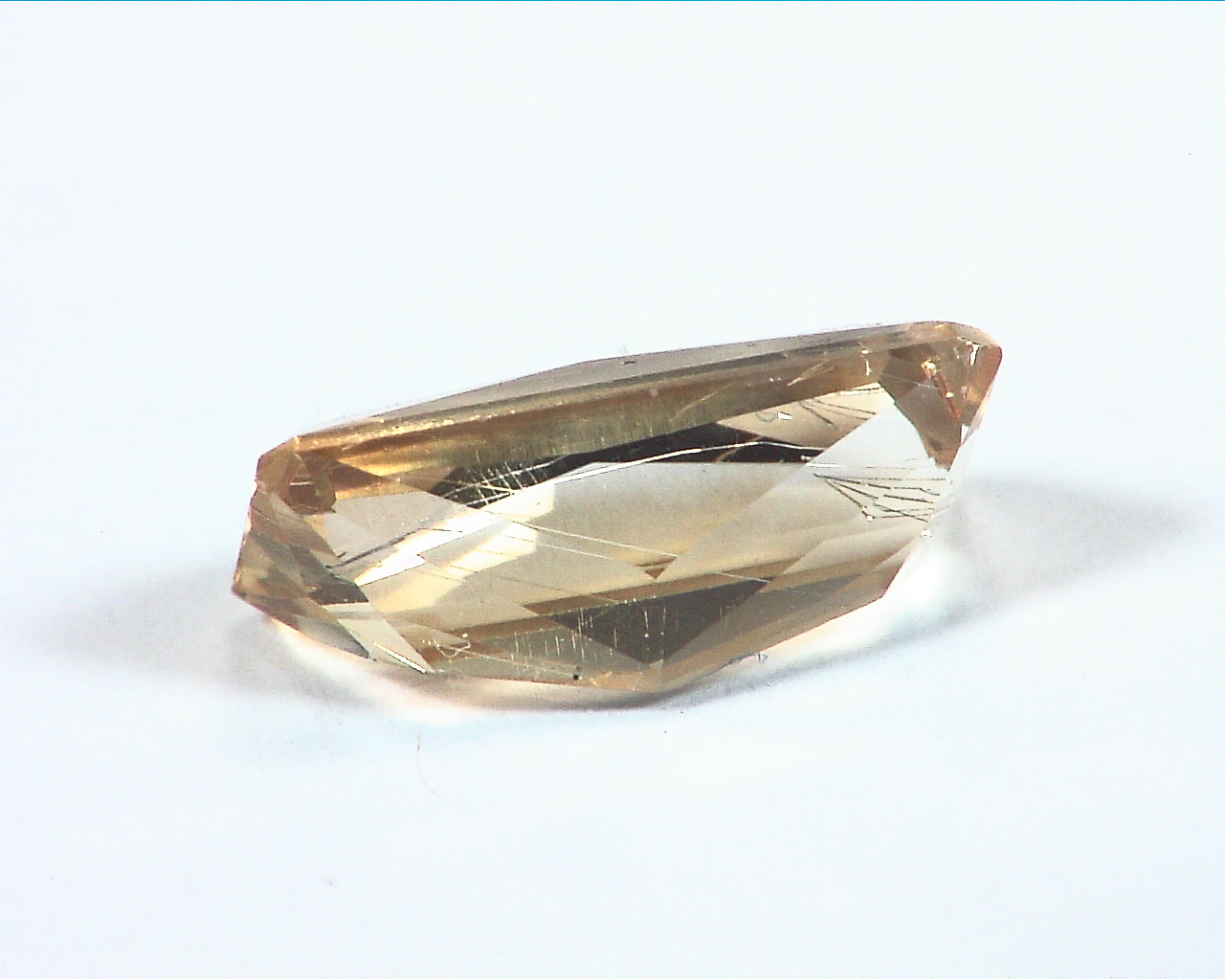 Imperial Topaz Natural Genuine Faceted Gemstone GRG,614 - Image 5