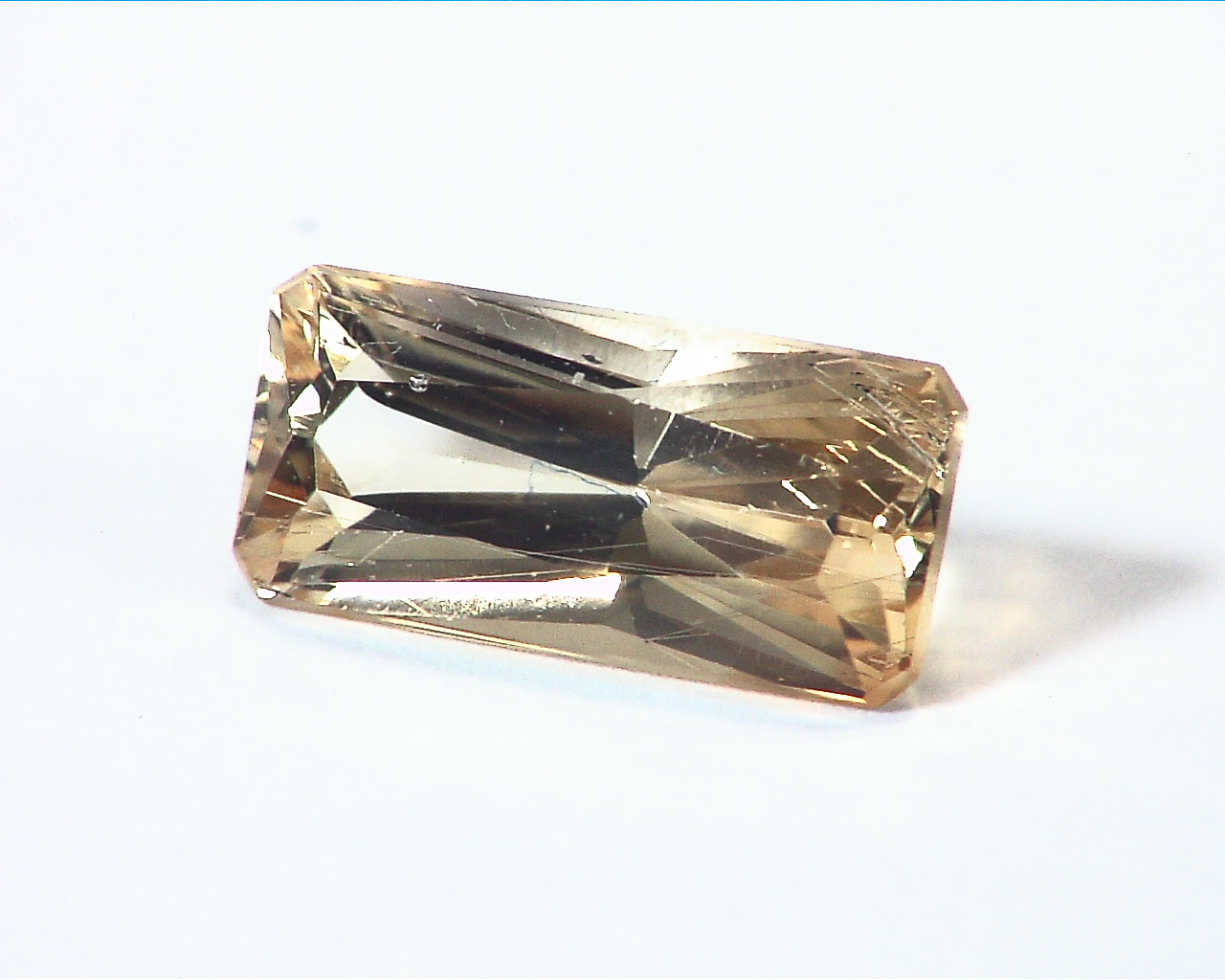 Imperial Topaz Natural Genuine Faceted Gemstone GRG,614 - Image 9
