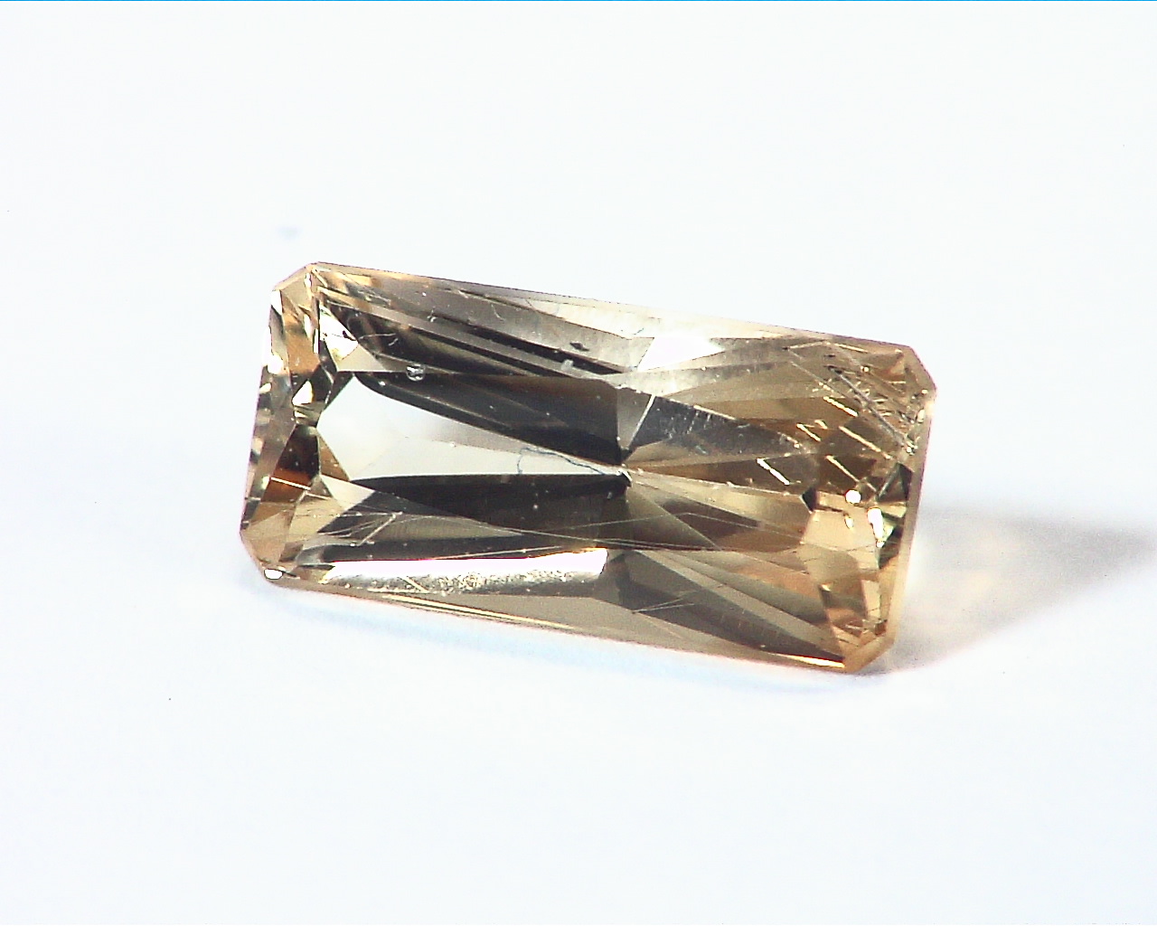 Imperial Topaz Natural Genuine Faceted Gemstone GRG,614 - Image 8