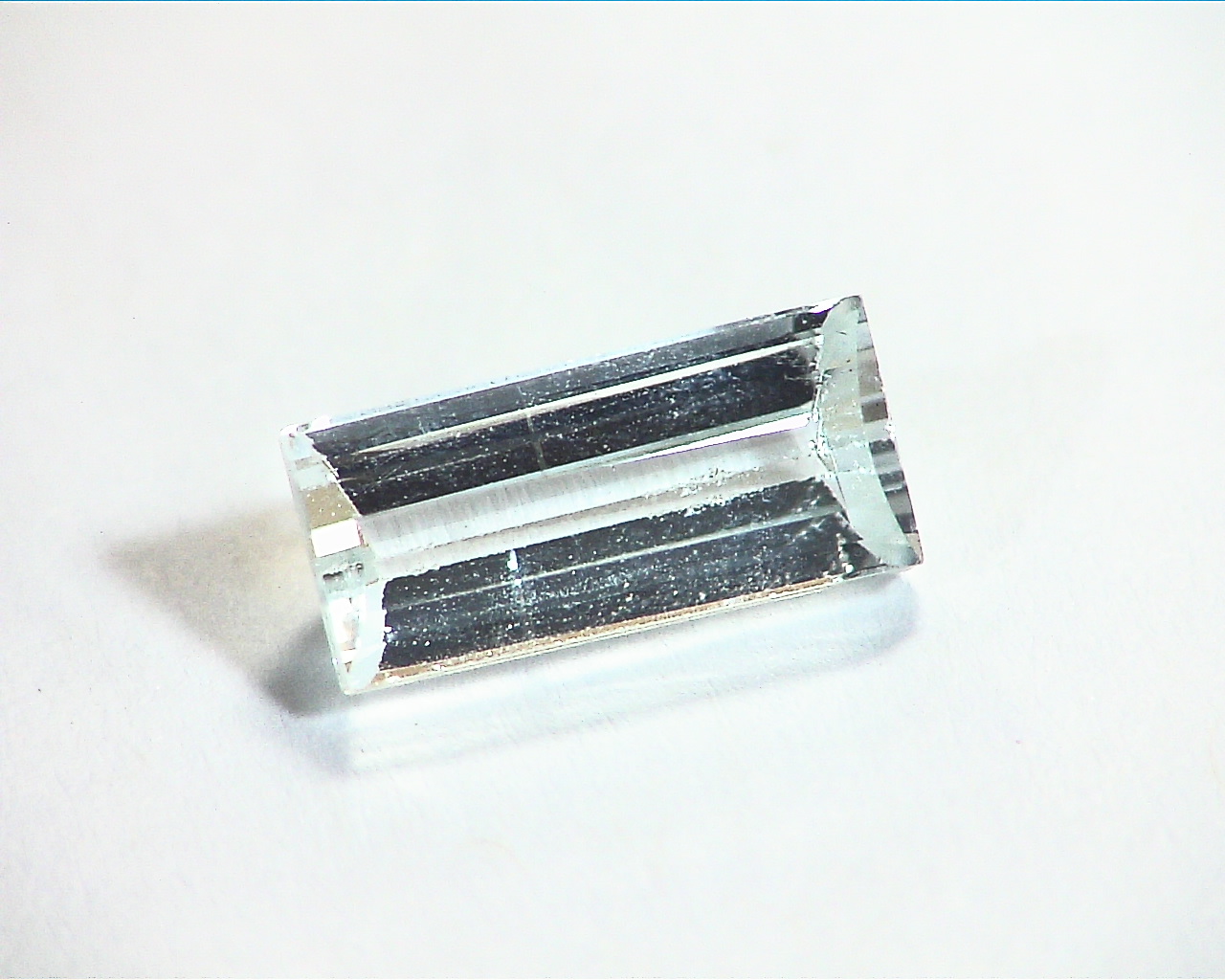 Aquamarine Faceted Natural Genuine Gemstone GSG,618 - Image 2