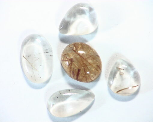 White Rutilated Quartz Natural Genuine Gemstone's GSG 643 - Image 4