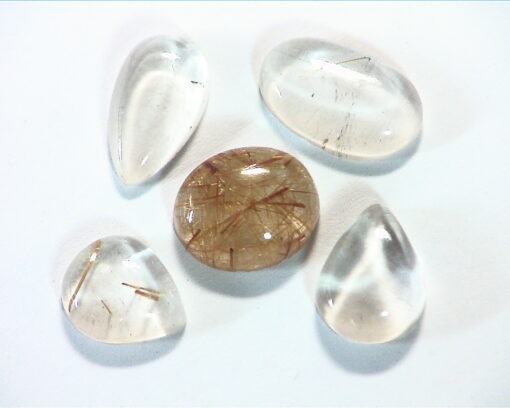White Rutilated Quartz Natural Genuine Gemstone's GSG 643 - Image 7