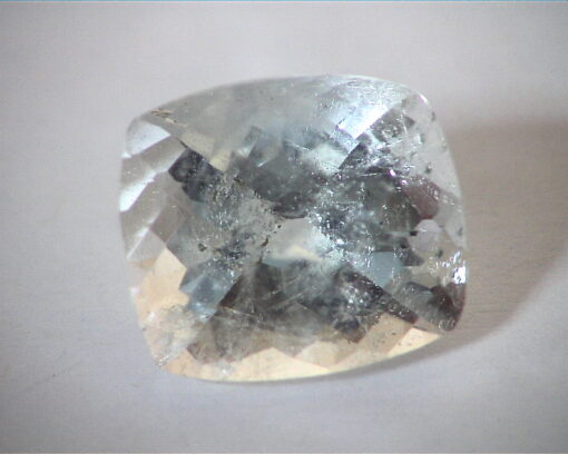 White Beryl Faceted Natural Genuine Gemstone GSG,85