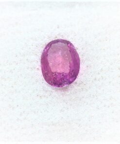Alternative view of Pink Sapphire Natural Genuine Oval Shape Gemstone 0.50 CT GPG 156