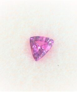 Pink Sapphire Natural Genuine Trilliant Cut Gemstone 0.39 CT GPG 161