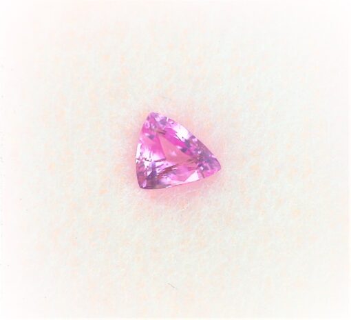Pink Sapphire Natural Genuine Trilliant Cut Gemstone 0.39 CT GPG 161 - Image 3