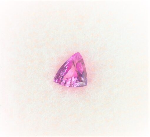 Pink Sapphire Natural Genuine Trilliant Cut Gemstone 0.39 CT GPG 161 - Image 4