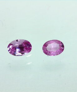 Pink Sapphire Natural Genuine Oval Shape Faceted Gemstones GPG 166