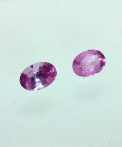 Alternative view of Pink Sapphire Natural Genuine Oval Shape Faceted Gemstones GPG 166