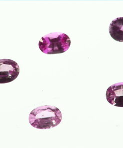 Alternative view of Pink Sapphire Natural Genuine Oval Shape Gemstones 1.02 CT GPG 172