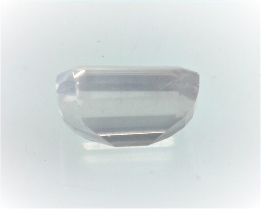 Rose Quartz Emerald Cut Natural Faceted Genuine Gemstone 10.48 CT GSG,323 - Image 3