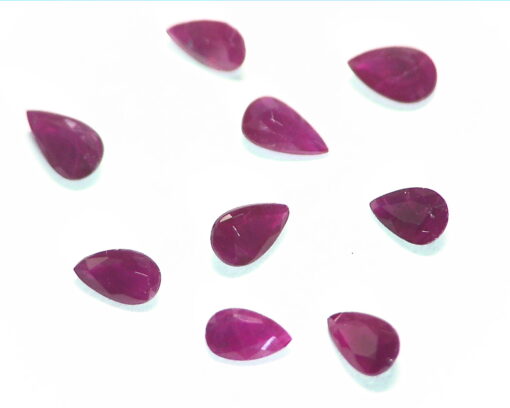 Ruby Natural Genuine Pear Shape Gemstone Lot 2.20 CT GPG 330 - Image 2