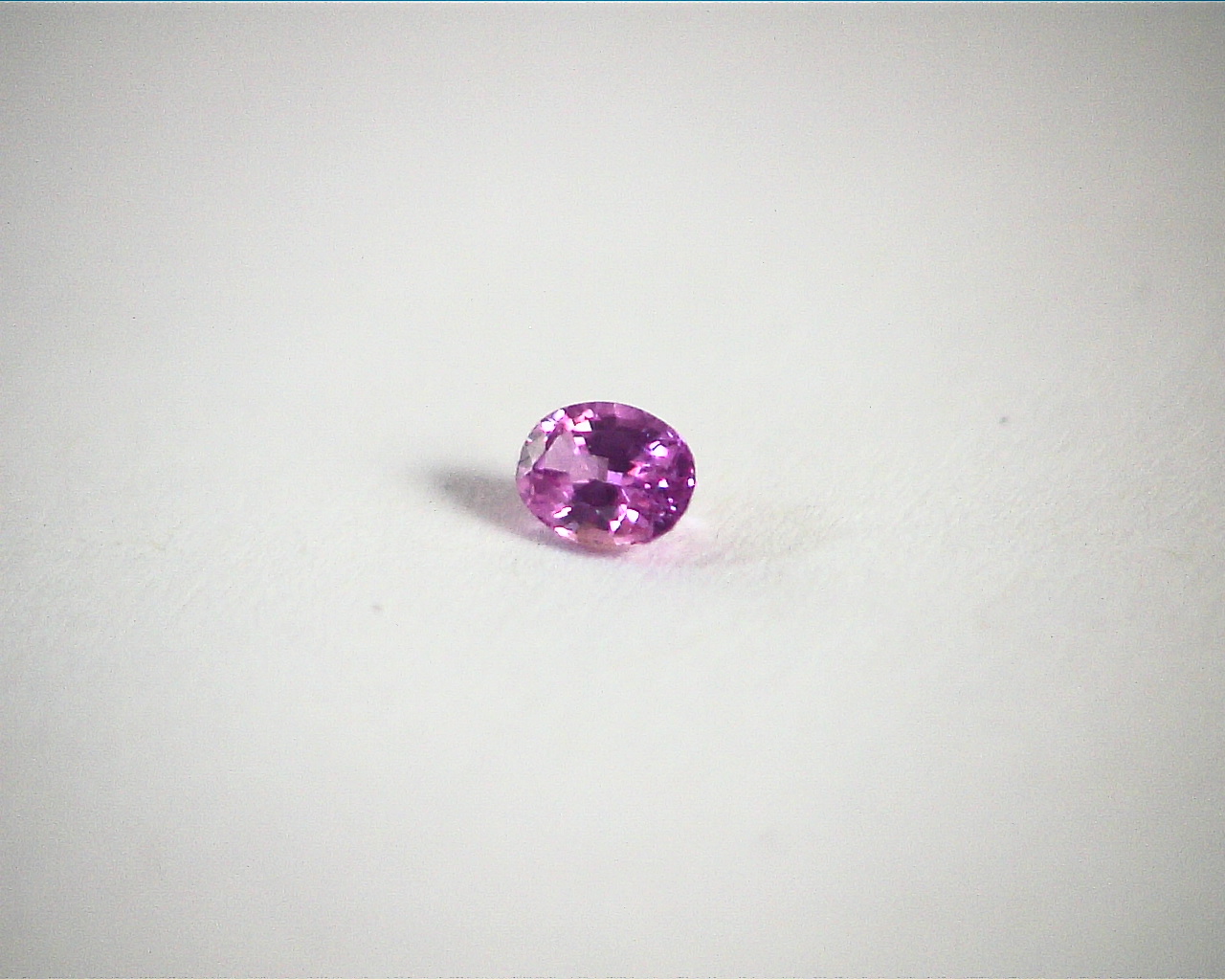 Pink Sapphire Natural Genuine Oval Shape Faceted Gemstone GPG 399 - Image 2