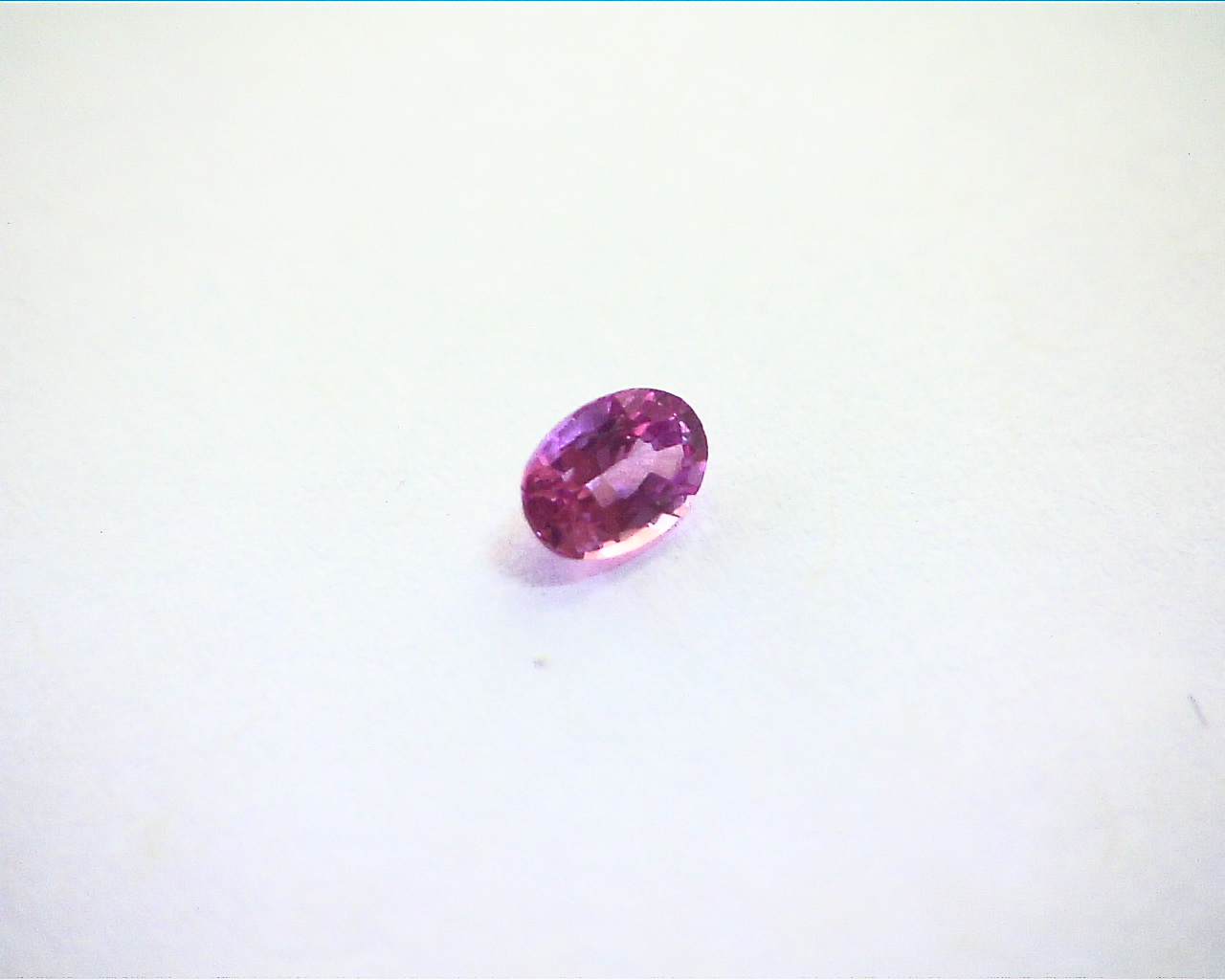 Pink Sapphire Natural Genuine Oval Shape Faceted Gemstone GPG 399 - Image 6