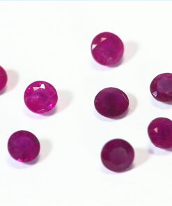 Ruby Natural Genuine Round Gemstone Lot 1.39 CT GPG 522