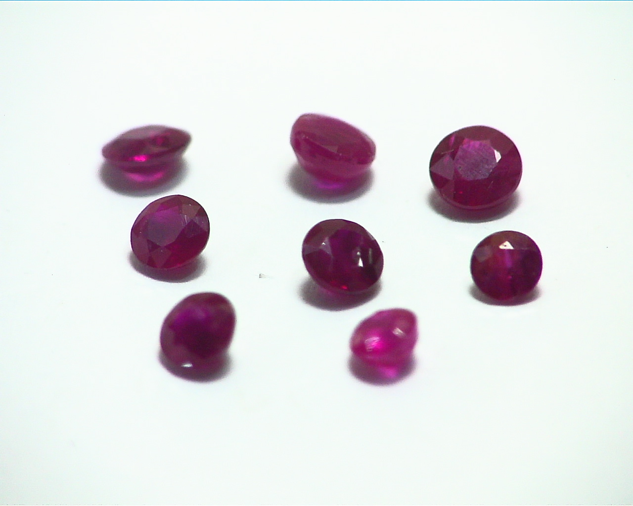 Ruby Natural Genuine Gemstones Round 2.04 CT GPG 528 - Image 5