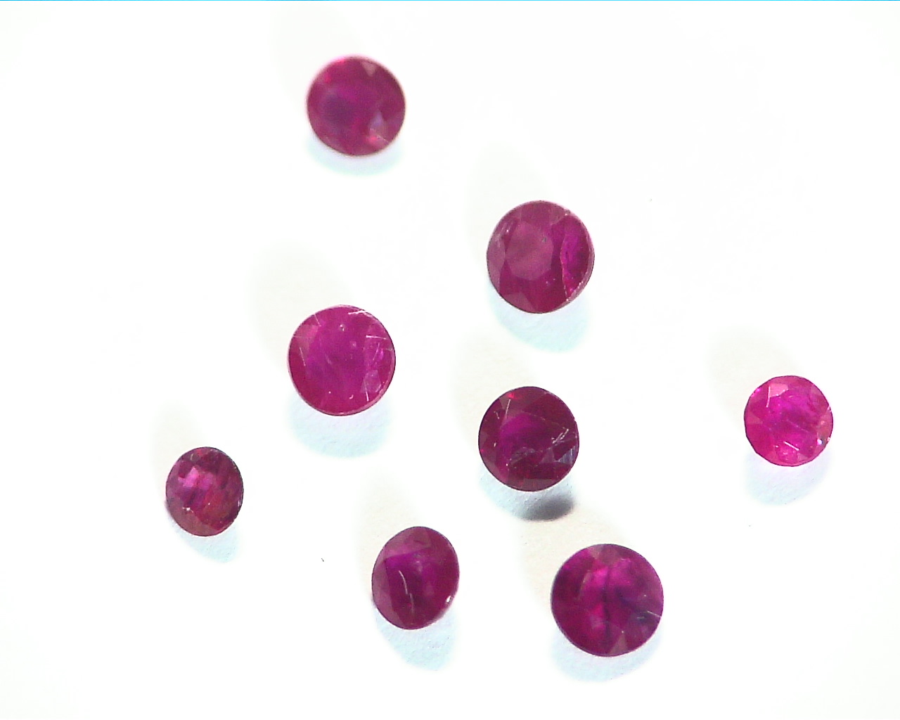 Ruby Natural Genuine Gemstones Round 2.04 CT GPG 528 - Image 6