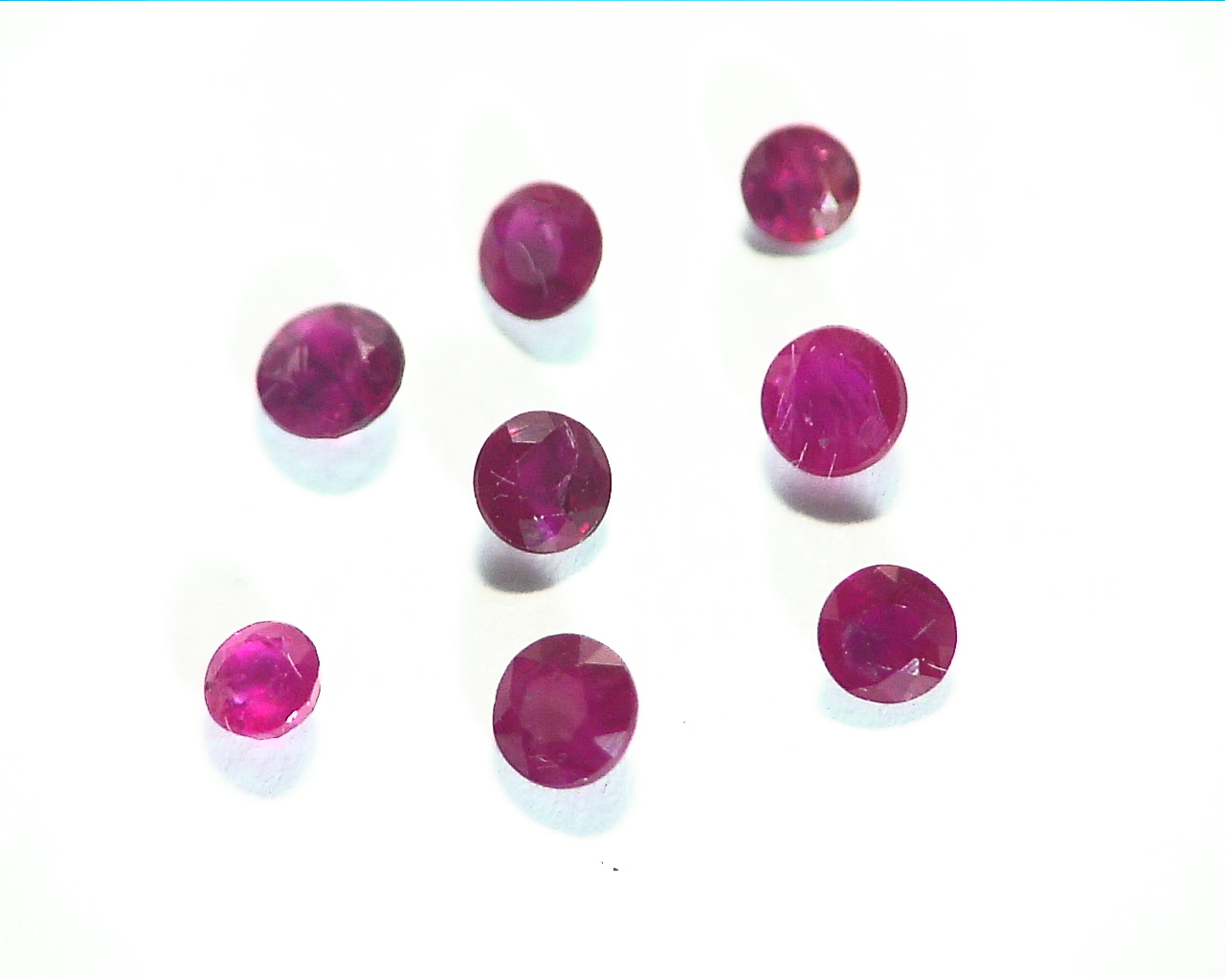 Ruby Natural Genuine Gemstones Round 2.04 CT GPG 528 - Image 8