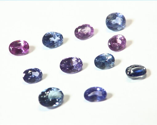 Blue and Pink Sapphire Natural Genuine Gemstones Sri Lanka, 4.00 CT GPG,534 - Image 2