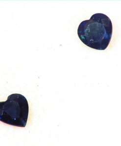 Blue Sapphire Natural Genuine Heart Shape Faceted Gemstone 1.12 CT GSG,560