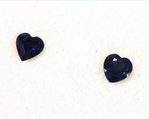 Blue Sapphire Natural Genuine Heart Shape Faceted Gemstone 1.12 CT GSG,560 - Image 4