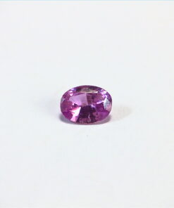 Alternative view of Pink Sapphire Natural Genuine Oval Shape Faceted Gemstone GPG 681