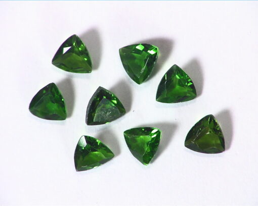 Chrome Tourmaline Natural Genuine Gemstone Trilliant Cut,1.81 CT GSG,457 - Image 4